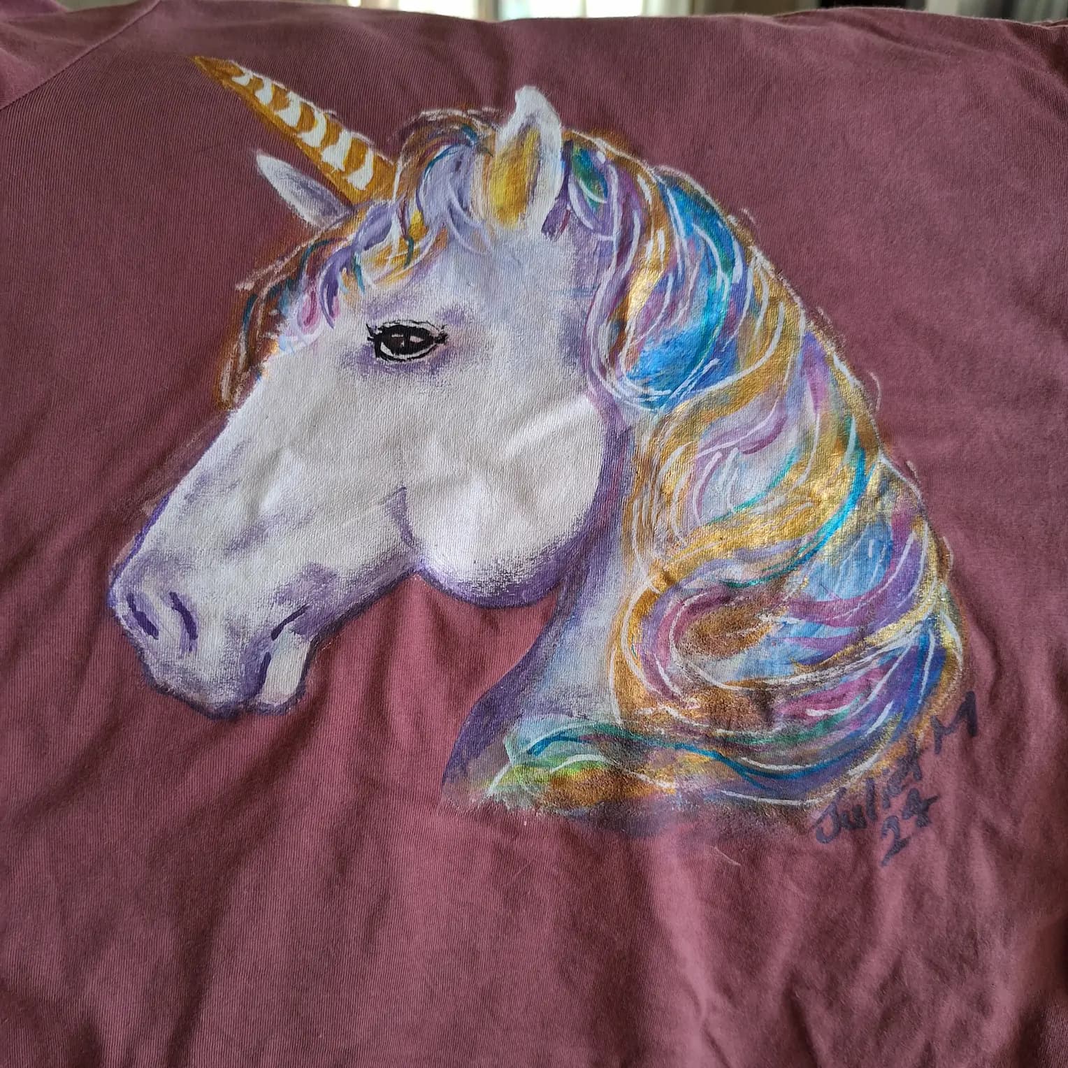 Unicorn t-shirt design